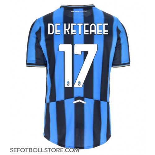 Atalanta Charles De Ketelaere #17 Replika Hemmatröja 2025-26 Kortärmad
